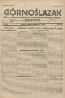 Górnoślązak : pismo codzienne, poświęcone sprawom ludu polskiego na Śląsku.R.31, nr 200 (31 sierpnia 1932)