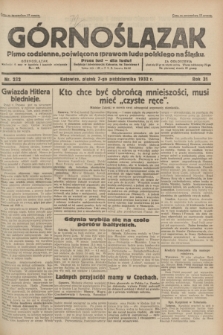 Górnoślązak : pismo codzienne, poświęcone sprawom ludu polskiego na Śląsku.R.31, nr 232 (7 października 1932)