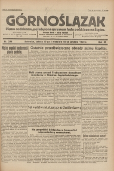 Górnoślązak : pismo codzienne, poświęcone sprawom ludu polskiego na Śląsku.R.31, nr 294 (17 i 18 grudnia 1932)