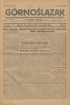 Górnoślązak : pismo codzienne, poświęcone sprawom ludu polskiego na Śląsku.R.31, nr 305 (31 grudnia 1932 i 1 stycznia 1933)