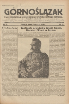 Górnoślązak : pismo codzienne, poświęcone sprawom ludu polskiego na Śląsku.R.32, nr 63 (17 marca 1933)