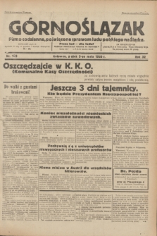 Górnoślązak : pismo codzienne, poświęcone sprawom ludu polskiego na Śląsku.R.32, nr 103 (5 maja 1933)