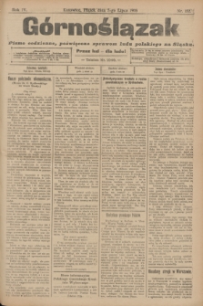 Górnoślązak : pismo codzienne, poświęcone sprawom ludu polskiego na Śląsku.R.4, nr 152 (7 lipca 1905)