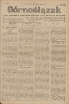 Górnoślązak : pismo codzienne, poświęcone sprawom ludu polskiego na Śląsku.R.4, nr 153 (8 lipca 1905)