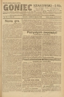 Goniec Krakowski. 1921, nr 61