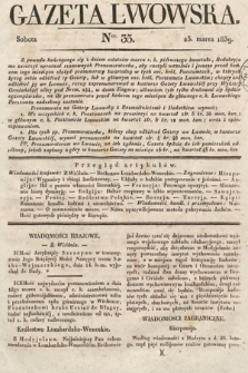 Gazeta Lwowska. 1839, nr 35