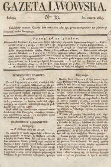 Gazeta Lwowska. 1839, nr 38