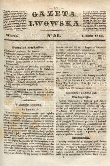 Gazeta Lwowska. 1843, nr 51