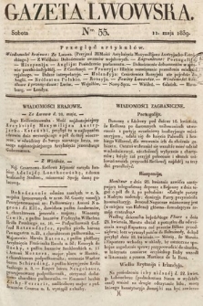 Gazeta Lwowska. 1839, nr 55