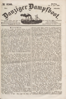 Danziger Dampfboot. Jg.23, № 156 (8 Juli 1853)