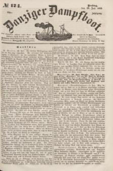 Danziger Dampfboot. Jg.23, № 174 (29 Juli 1853)