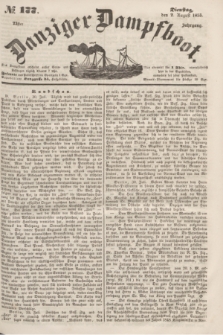 Danziger Dampfboot. Jg.23, № 177 (2 August 1853)