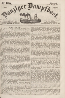 Danziger Dampfboot. Jg.23, № 178 (3 August 1853)