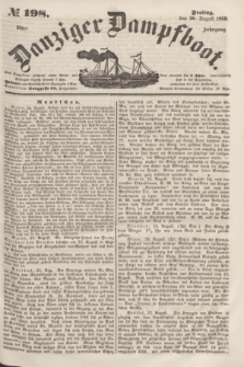 Danziger Dampfboot. Jg.23, № 198 (26 August 1853)