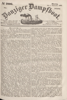 Danziger Dampfboot. Jg.23, № 206 (5 September 1853)