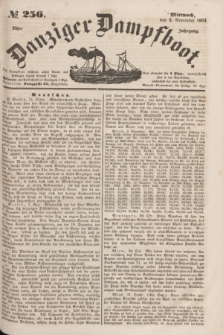 Danziger Dampfboot. Jg.23, № 256 (2 November 1853)