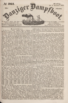 Danziger Dampfboot. Jg.23, № 261 (8 November 1853)