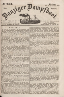 Danziger Dampfboot. Jg.23, № 267 (15 November 1853)