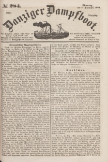 Danziger Dampfboot. Jg.23, № 284 (5 December 1853)