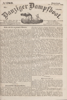 Danziger Dampfboot. Jg.23, № 289 (10 Dezember 1853)