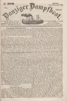 Danziger Dampfboot. Jg.23, № 300 (23 Dezember 1853)