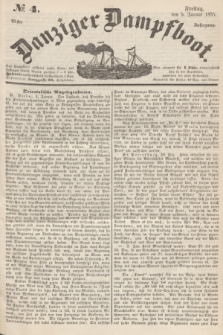 Danziger Dampfboot. Jg.25, № 4 (5 Januar 1855)