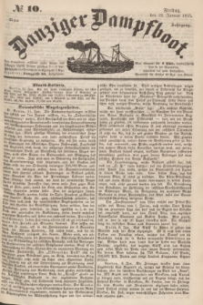 Danziger Dampfboot. Jg.25, № 10 (12 Januar 1855)