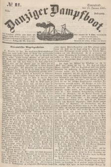 Danziger Dampfboot. Jg.25, № 11 (13 Januar 1855)