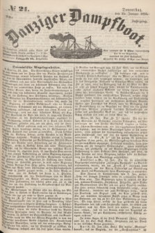 Danziger Dampfboot. Jg.25, № 21 (25 Januar 1855)