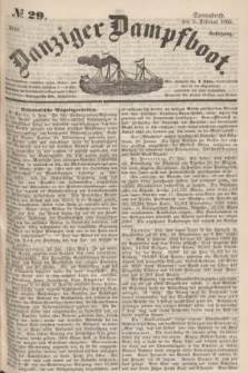 Danziger Dampfboot. Jg.25, № 29 (3 Februar 1855)