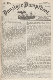 Danziger Dampfboot. Jg.25, № 48 (26 Februar 1855)