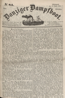 Danziger Dampfboot. Jg.25, № 84 (11 April 1855)