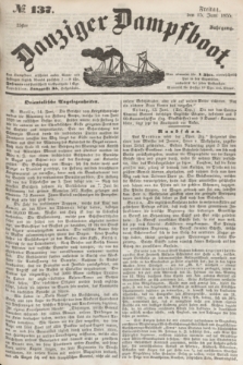 Danziger Dampfboot. Jg.25, № 137 (15 Juni 1855)