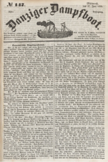 Danziger Dampfboot. Jg.25, № 147 (27 Juni 1855)