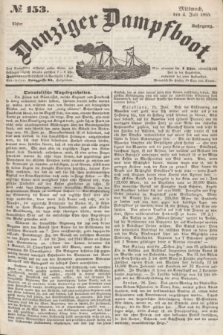 Danziger Dampfboot. Jg.25, № 153 (4 Juli 1855)