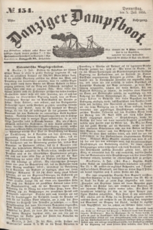 Danziger Dampfboot. Jg.25, № 154 (5 Juli 1855)