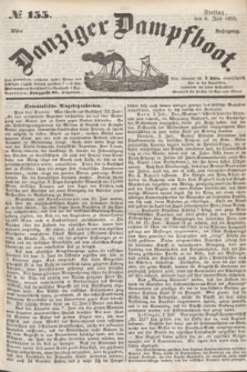 Danziger Dampfboot. Jg.25, № 155 (6 Juli 1855)
