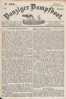 Danziger Dampfboot. Jg.25, № 165 (18 Juli 1855)