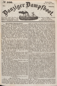 Danziger Dampfboot. Jg.25, № 166 (19 Juli 1855)