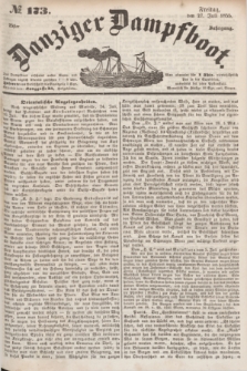 Danziger Dampfboot. Jg.25, № 173 (27 Juli 1855)
