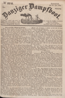 Danziger Dampfboot. Jg.25, № 174 (28 Juli 1855)