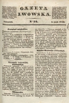 Gazeta Lwowska. 1843, nr 52