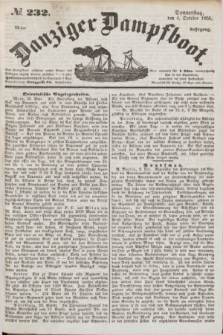 Danziger Dampfboot. Jg.25, № 232 (4 October 1855)