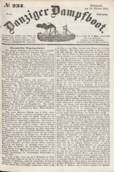 Danziger Dampfboot. Jg.25, № 237 (10 October 1855)