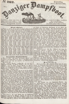 Danziger Dampfboot. Jg.25, № 262 (8 November 1855)