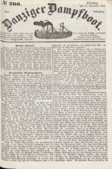 Danziger Dampfboot. Jg.25, № 266 (13 November 1855)