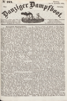 Danziger Dampfboot. Jg.25, № 271 (19 November 1855)