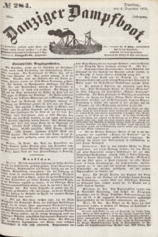 Danziger Dampfboot. Jg.25, № 284 (4 Dezember 1855)