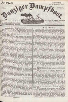 Danziger Dampfboot. Jg.25, № 286 (6 Dezember 1855)