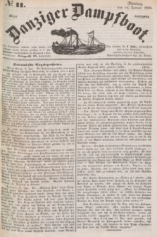 Danziger Dampfboot. Jg.26, № 11 (14 Januar 1856)